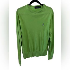 Polo Ralph Lauren classic cotton/cashmere men’s long sleeve sweater size…